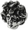 Monster Piercing Vintage Medusa Head Edelstahl Biker Men Finger Ring - Größe 10 (Größe 61,4)