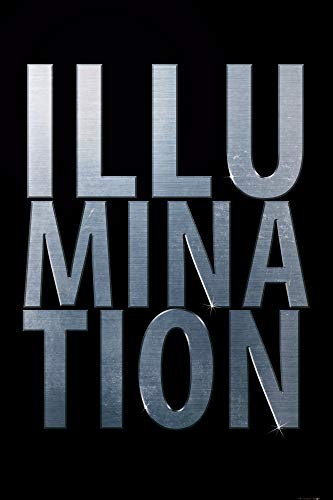 1art1 Worte XXL Poster Illumination Plakat | Bild 120x80 cm
