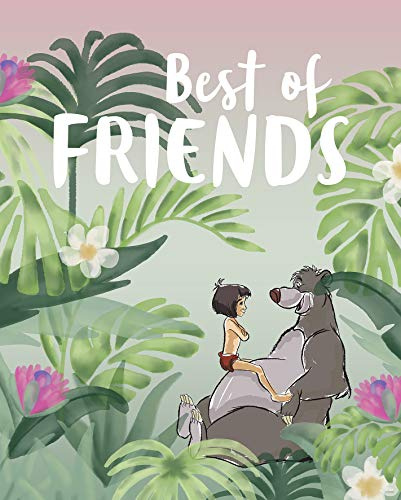 Komar Disney Wandbild Jungle Book Best of Friends | Kinderzimmer, Babyzimmer, Dekoration, Kunstdruck | ohne Rahmen | WB089-40x50 | Größe: 40 x 50 cm (Breite x Höhe)