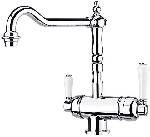 Grünblatt 3-Wege-Küchenarmatur für gefiltertes Trinkwasser (2 - Nostalgie)