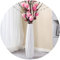 Jarrón de cerámica Blanca de 45 cm de Alto, jarrón Decorativo para Mesa de Centro de Mesa, Estante de decoración del hogar, arreglo de Flores secas para Boda, hogar, Calentamiento, Oficina, Porche