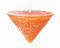 Outdoor Schwimmkerze Orange 15 x Ø 12 cm