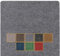 ANRO Fußmatte Schmutzfangmatte waschbar wasserdicht robust Schmutzfänger für Eingang, Haustür, Flur, Küche, Schlafzimmer Poet Größe 80x120cm Carpet Grau