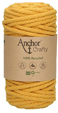 Anchor Crafty, ca. 5 mm, 250 g, ca. 40 m Mustard