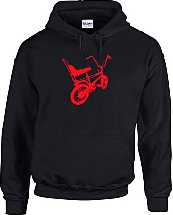 Mk1 Chopper Bike Hoodie Graphic 1970s Cycling vintage Bmx Gift for Husband Brother Dad Granddad Men Male (X Large, Black)