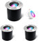 SSC-LUXon 3x JADINA Bodenstrahler Aussen LED schwenkbar flach mit Smarthome RGB LED WiFi (steuerung per Sprache & App) - Bodenleuchte befahrbar