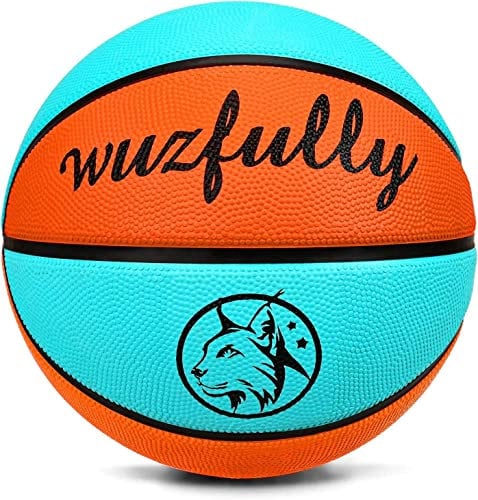 Wuzfully Basketball für Kinder Erwachsene Indoor Outdoor Klein Basketbälle Größe 5
