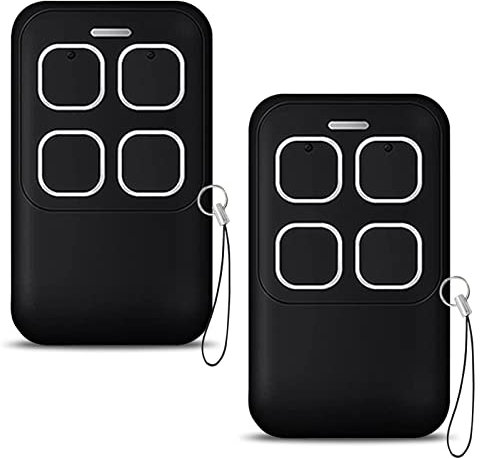 Roadtime Telecomando per porta del garage compatibile con Hörmann HSE1 HSE2 HSE4 868 BS | HS1 HS4 HS5 HSS4 HSP4 HSD2 868 BS, apriporta del garage, trasmettitore manuale (2 pezzi)