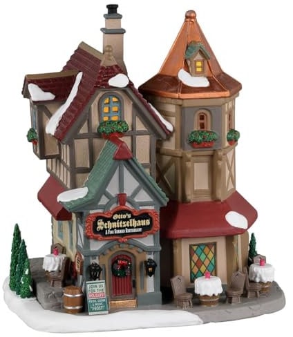 Lemax 35030 Vail Village Lighted Building: Otto's Schnitzelhaus