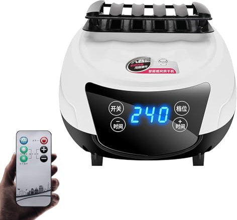 Secadora de Ropa Eléctrica, Secadora de Ropa Portátil con Calefacción de 2000W/2300W con Control Remoto, para Secado de Ropa para El Hogar, Ropa de Bebé, Temporización de 240 Minutos ( Size : Four but