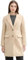 TOM TAILOR Denim Damen 1042882 Mantel mit Reverkragen, 19663-Light Camel Melange, XL