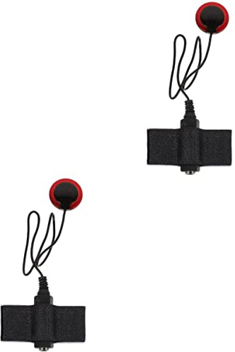 TOYANDONA 2 Sätze Daumen Klavier Tonabnehmer Elektronischer Akustischer Tonabnehmer Instrumententeile E-gitarren-verkabelungssatz Instrumentenwandler Instrumentenzubehör Lymphe Abs Meter