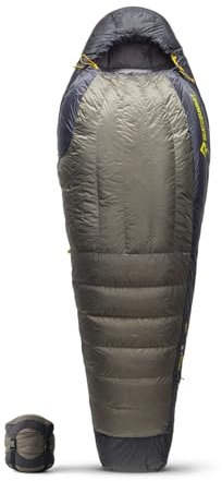 Sea to Summit Spark Pro -1C/30F - Daunenschlafsack beluga black-black regular links