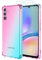 Osophter Coque Samsung Galaxy A05S : avec 2 Protecteur d'écran, Deux Couleurs dégradées renforcées en TPU Absorbant Les Chocs, Coque Flexible pour Galaxy A05S(Rose Cyan)