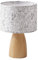 Vertbaudet Kinderzimmer Nachttischlampe BLUMENZAUBER wollweiß