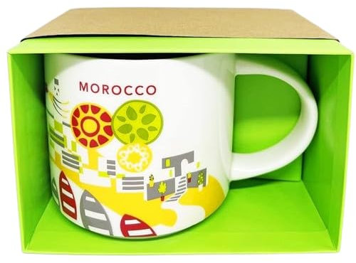 STARBUCKS - Morocco (Marruecos) You Are Here Collection, Taza de Café 414ml