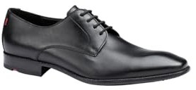 LLOYD Herren Schnürschuhe Leonard, Männer Businessschuhe,Low-tie,schnürschuhe,schnürer,Businessschuhe,Anzugschuhe,Budapester, Black, 43 EU / 9 UK