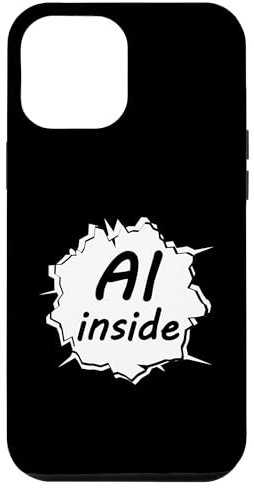 Hülle für iPhone 15 Pro Max KI Maschine und Roboter Sprache