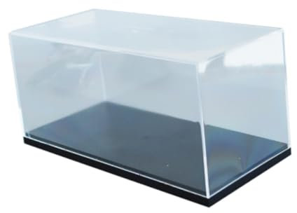 EHJRE 1:32 Spielzeugauto Vitrine Aus Transparentem Acryl, Stapelbarer Thekenständer für Modellautos, Spielzeuge, Miniaturfiguren