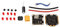 RC Drone Flight Controller Set, F4 V3S Plus Flugcontroller mit Schneller Reaktion 45a 4 in 1 Elektronischer Fluggeschwindigkeits -Controller Fly Tower Stack für FPV -Drohnen -RC