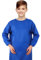 Livdouyu Blouse de peintre pour enfants, de 8 à 12 ans, imperméable, avec grandes poches et manches, pour travaux manuels