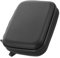TPZORJX Funda de Disco Duro, Funda rígida para Portable External SSD, Funda Protectora Viaje Bolsa Almacenamiento,Funda Disco Duro para Discos De 2,5 Pulgadas Y Sdd(Negro)