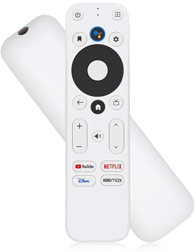 Replacement Voice Remote Control for Onn Android TV FHD 4K UHD Streaming Stick TV Box 100024646 100026240, with Voice Function, with 4 Shortcut Buttons