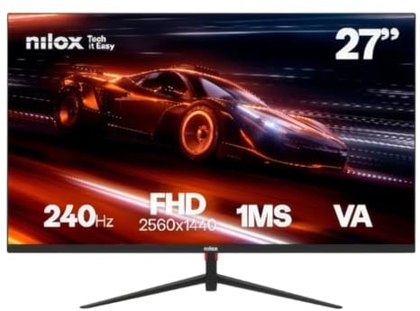 Nilox nxm27fhd2401 Monitor 27 Zoll VA 240 Hz HDMI DP