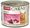 Carny Katzen Nassfutter Rind + Pute + Shrimps (6 x 200g), Katzen Nassfutter von animonda ohne Getreide und Zucker, mit frischen fleischlichen Zutaten