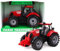 Toyland 22cm x 12cm Tracteur Agricole Rouge à Friction avec Capot D'ouverture
