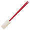 Fackelmann 32900 Spatule de pâtisserie, Marysette Plastique 25cm, résine, Blanc et Manche Rouge, 25 cm