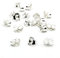 NaturSchatulle Ohrstecker Butterfly Verschluss 100% Sterling Silber 925 I 5 Paar I Ohrstopper Basteln Selber Machen Pousetten Schmuckherstellung