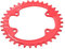 Alomejor Fahrradkettenblatt BCD 96MM schmales breites Kettenblatt-Einzelkettenring für M6000 M7000 M8000(36T-Rot)