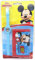 TDL Disney Mickey Mouse Geschenkset Uhr + Geldbörse - Offiziell Lizensiert -Watch & Wallet