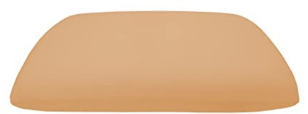 Dukal | Bezug passend für alle Technogel Nackenstützkissen in der Größe 66 x 40 cm | aus hochwertigem DOPPEL-Jersey | Farbe: Camel