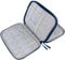 Teskyer Kabel Organizer Tasche, Universal Travel Kabeltasche Wasserdichte Multifunktional Reisezubehör, Urlaub Must Haves Kabeltasche für Ladegerät, Handy, Powerbank, Festplatten, 24 x 17 cm Navy blau