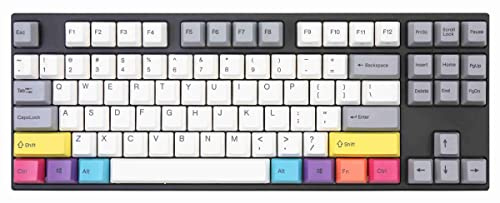 Varmilo VEA87 CMYK TKL Gaming Keyboard, MX-Brown, White LED - US Layout