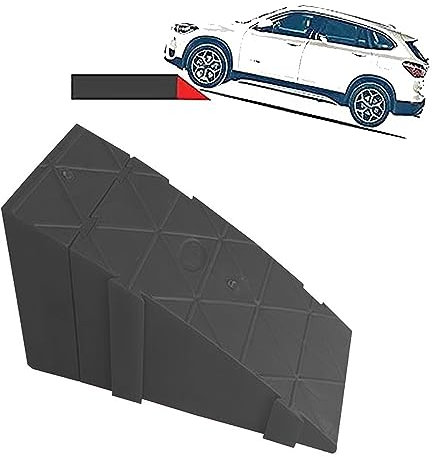 Rampes De Trottoir Et D'Allée - Hauteur De 12 à 18 Cm - Pour Fauteuils Roulants, Voitures, Vélos - Robustes Pour La Maison
