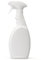 UK GROW- White Spray Bottles HDPE - Trigger Sprayer, Available in 250ml, 500ml, 750ml, and 1Ltr Sizes (500ml, 1 Bottle)