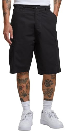 Brandit Security BDU Ripstop Shorts, Farbe: Black, Größen: S bis 7XL