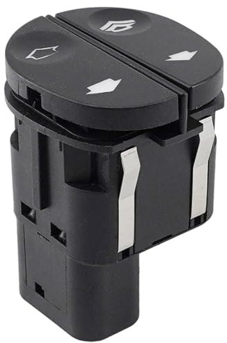 Bohaner Interruptor de control de ventana eléctrica para Ford Fiesta Fusion KA Puma 6S6T14529BB