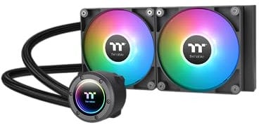 Thermaltake TH240 V2 ARGB Sync All-In-One Liquid Cooler, Schwarz