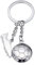 Amissz Porte-clés en forme de chaussure de football - Porte-clés de voiture - Pendentif terrain de football - Cadeau pour hommes, adultes, enfants, argenté, argenté, L