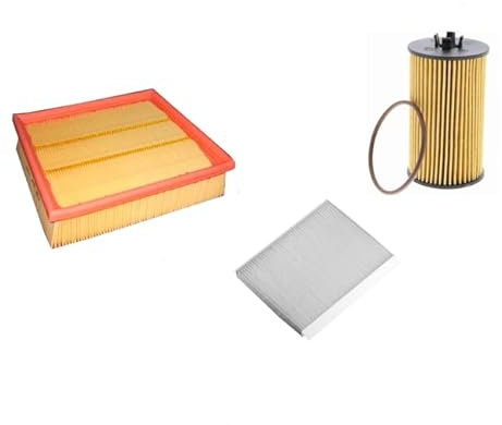 AOQ KIT TAGLIAND 3 FILTRI COMPATIBILE CON OPEL CORSA D 1.0,1.2, 1.4 dal 2006> e dal 2011