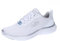 Skechers Femme Flex Appeal 5.0, White Mesh Silver Trim, 38 EU
