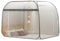 Pop-Up Moskitonetz Sommer-Betthimmel Faltbar Tragbar Moskitonetz Installation Bed Dream Tents Schlafzelt für Einzel- Bis Kingsize-Betten,Gray,200x220cm