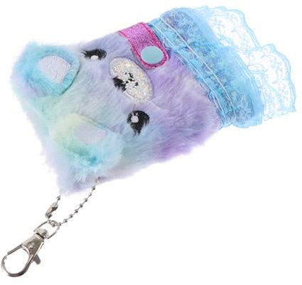 BESTonZON Plüsch-notizbuch Cartoon Katzenrock-design Flauschiges Weiches Schreib Zeichnungsheft Reisejournal Geschenk Für Schüler Und Mädchen