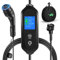 Yigowyigo EV Charger Cable Type 2 to 3 Pin Plug, 10M 3.3kW IP67 Type 2 Charging Cable with LED Screen, 6/8/10/13A Adjustable Current, 3 Pin EV Charger, 1-12 Hours Delayed Timer EV Charging Cable