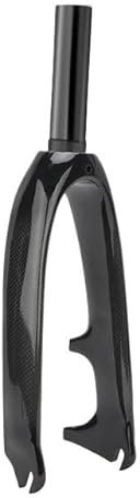 QIUSHIBO Suspension Forks Folding Bicycle Fork Compatible For 349/14 /16 305 Folding Bike 100 Disc Brake Folding Bike Front Fork 349-100mm Mtb Forks(Bright Light)