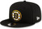 New Era Boston Bruins NHL Injection Schwarz Verstellbare 9Fifty Snapback Cap - One-Size